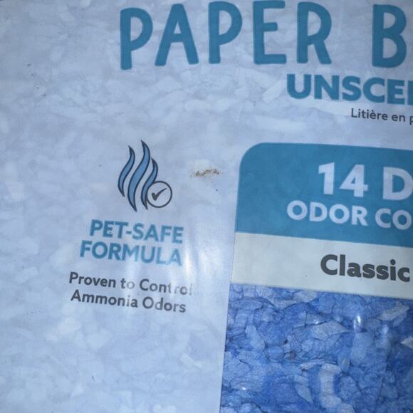 Full Cheeks Paper Bedding Unscented Low Dust Ultra Absorbent 56 Liters Odor Cont - Picture 5 of 9